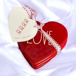 NEW Rae Dunn LOVE Coasters